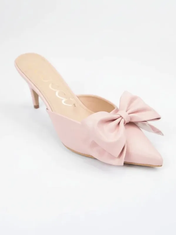 Bow Pointed Toe Heel | SA208 sold by Artizan