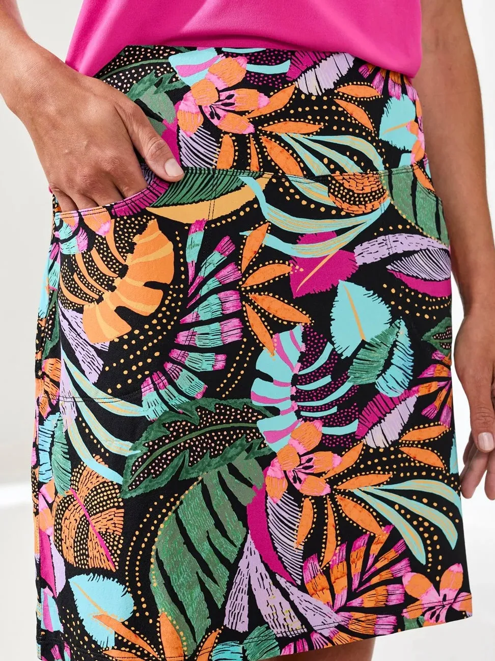 Athleisure Printed Skort | SK219 sold by Artizan product image thumbnail 3