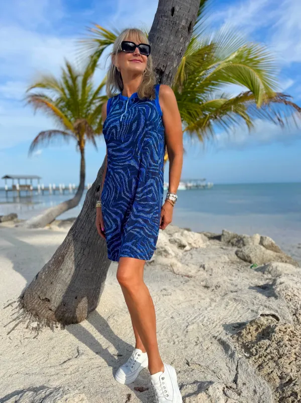 Fabulous Print Athleisure Dress | D229 made by Tribal