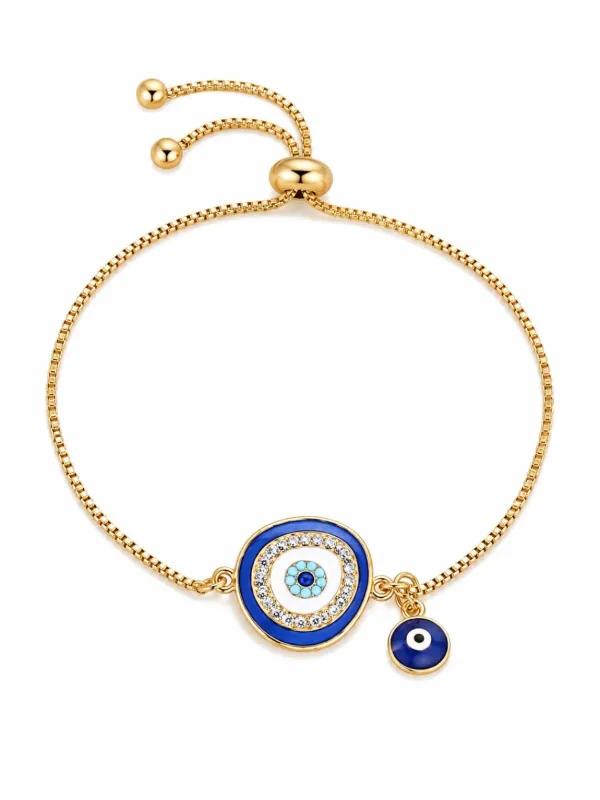 Athena Evil Eye Bracelet made by Artizan