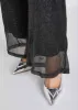 Lurex™ Mesh Straight Leg Pants sold by Ashley Stewart