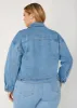 Crystal Cutout Denim Jacket sold by Ashley Stewart