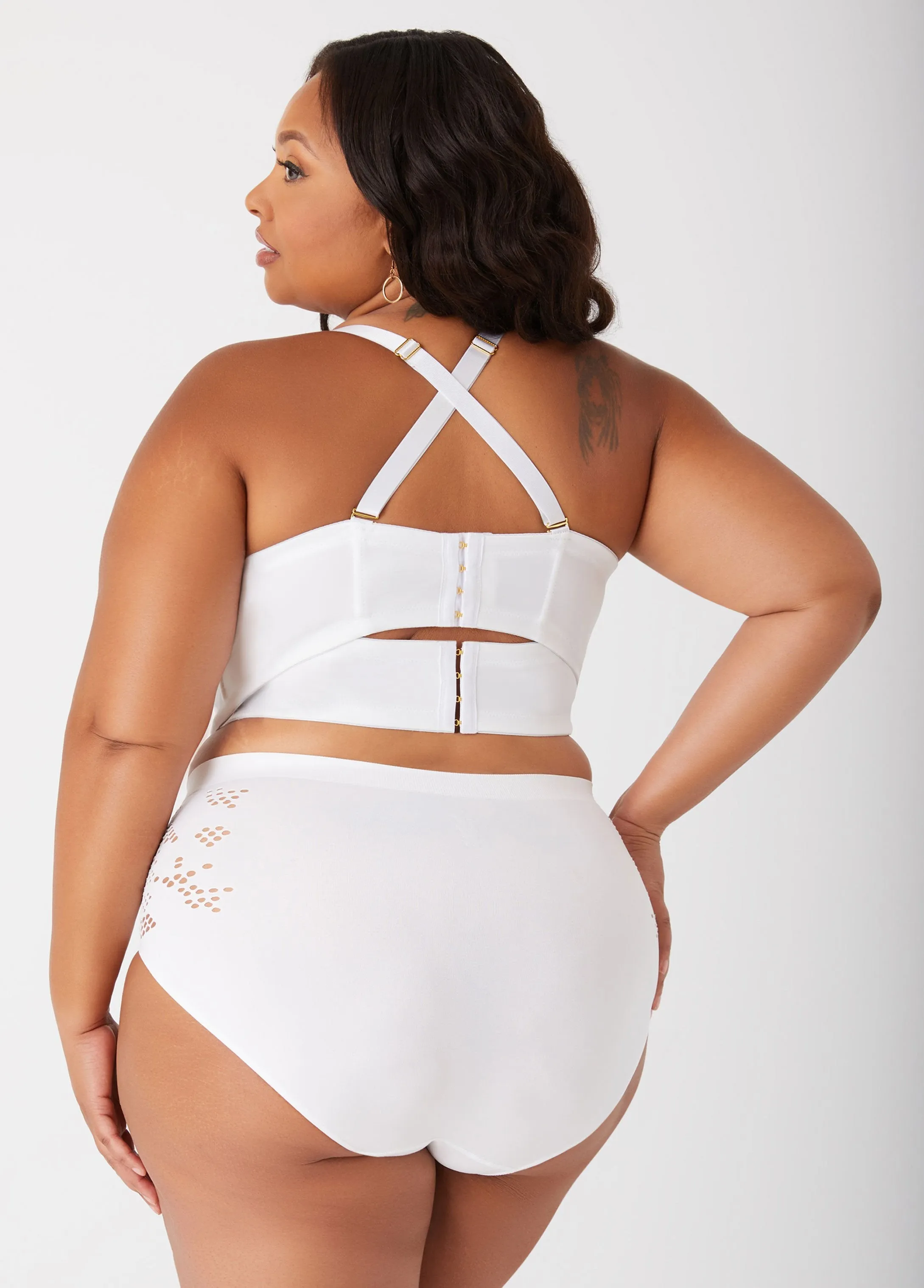 Mesh Convertible Butterfly Bra sold by Ashley Stewart product image thumbnail 2