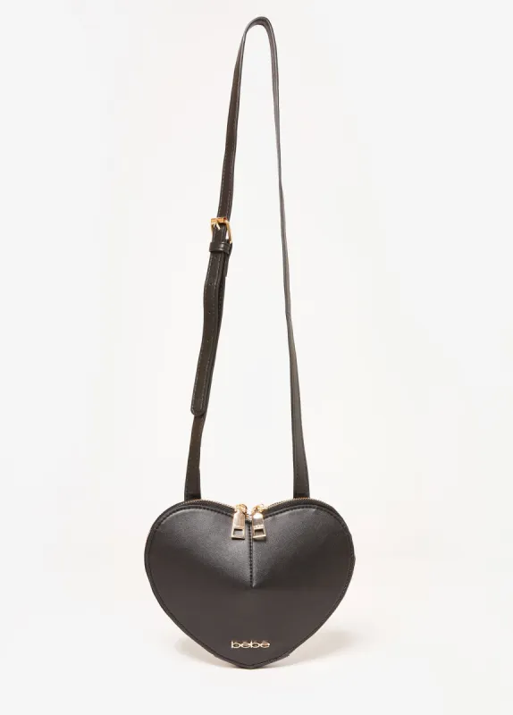 Bebe Malou Heart Crossbody made by Ashley Stewart