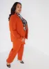 High Rise Straight Leg Trousers sold by Ashley Stewart