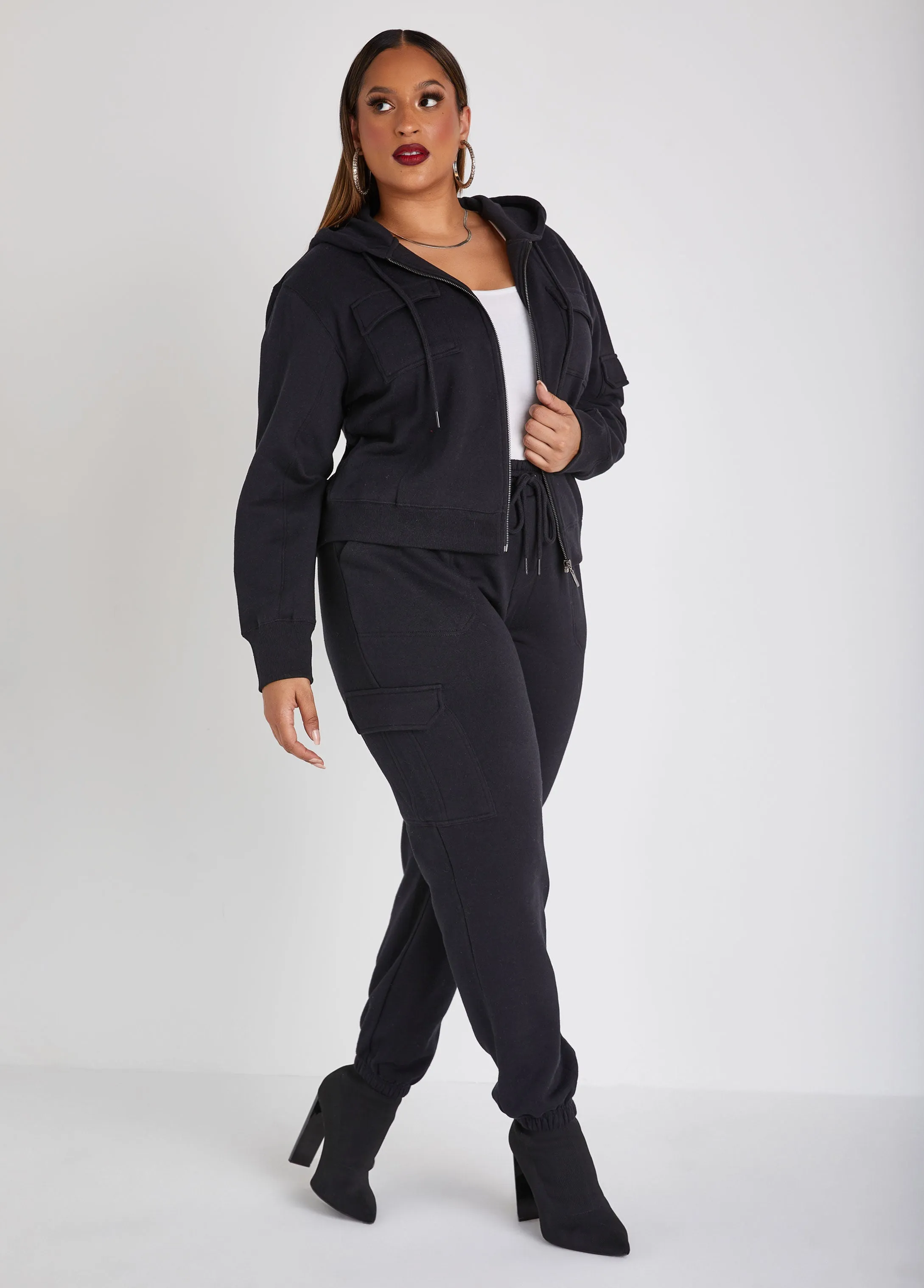 Cargo Pocket Joggers sold by Ashley Stewart