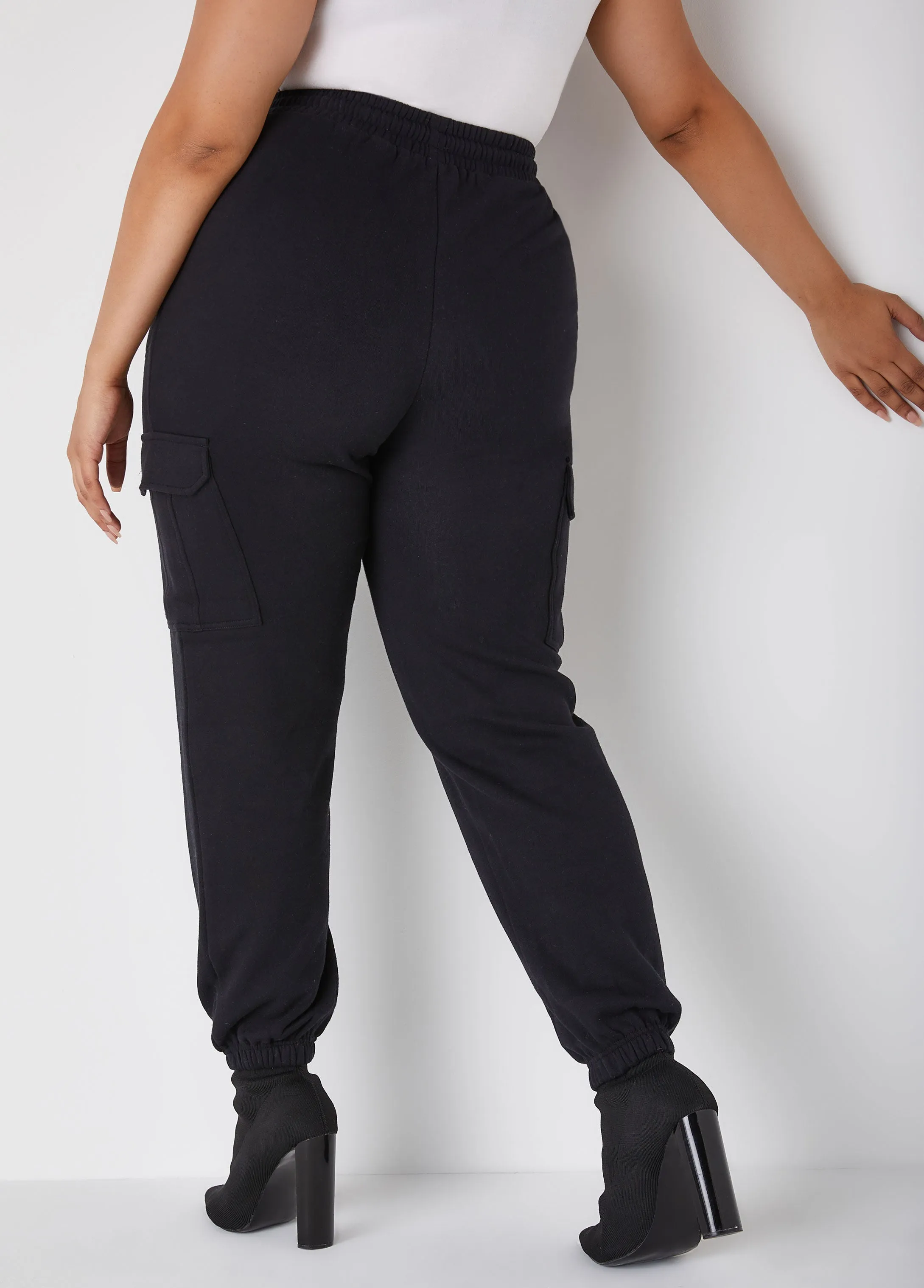 Cargo Pocket Joggers sold by Ashley Stewart product image thumbnail 2