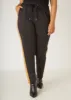 Sequin Trimmed Joggers sold by Ashley Stewart