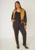 Sequin Trimmed Joggers sold by Ashley Stewart