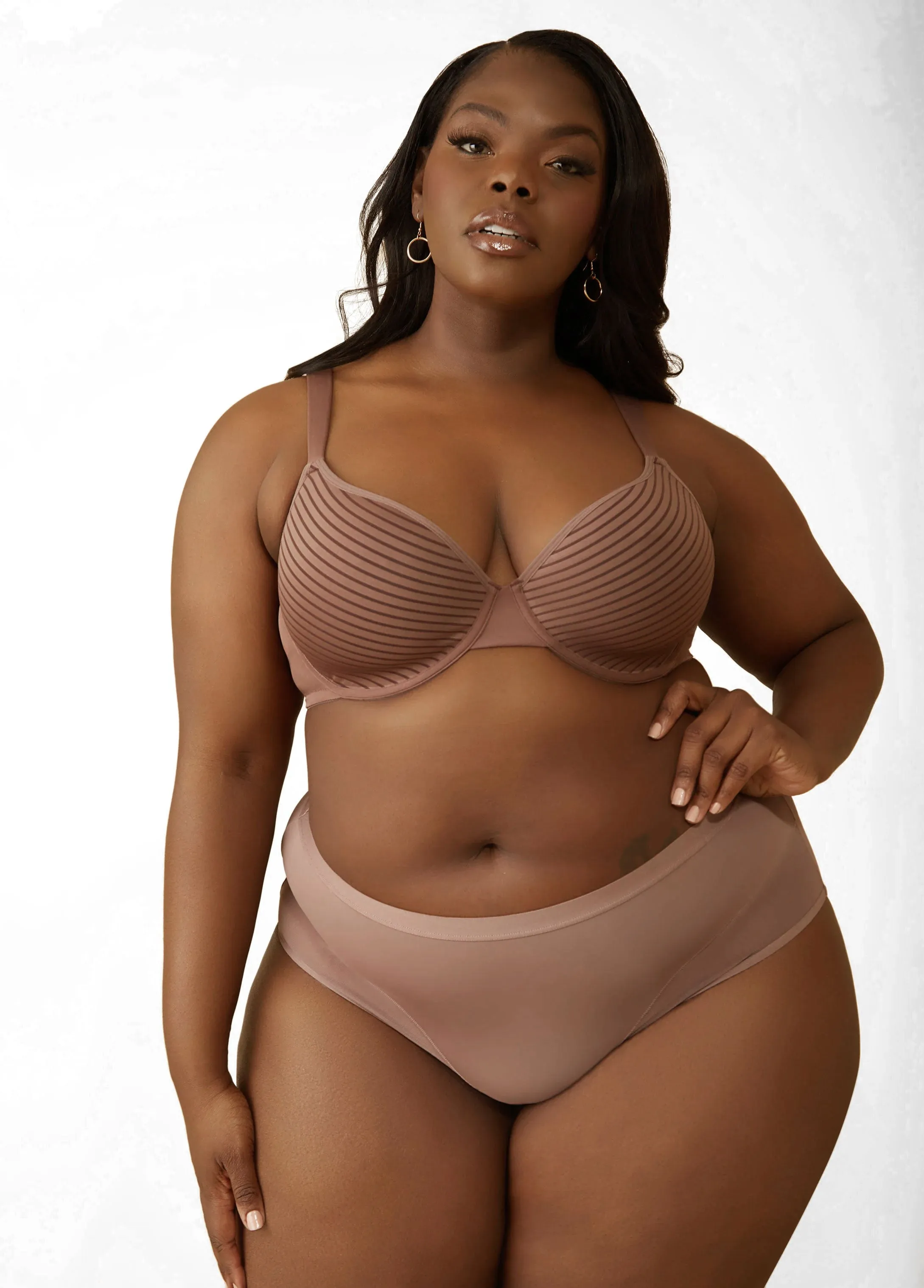 Underwire Spacer Cup T-Shirt Bra sold by Ashley Stewart product image thumbnail 5