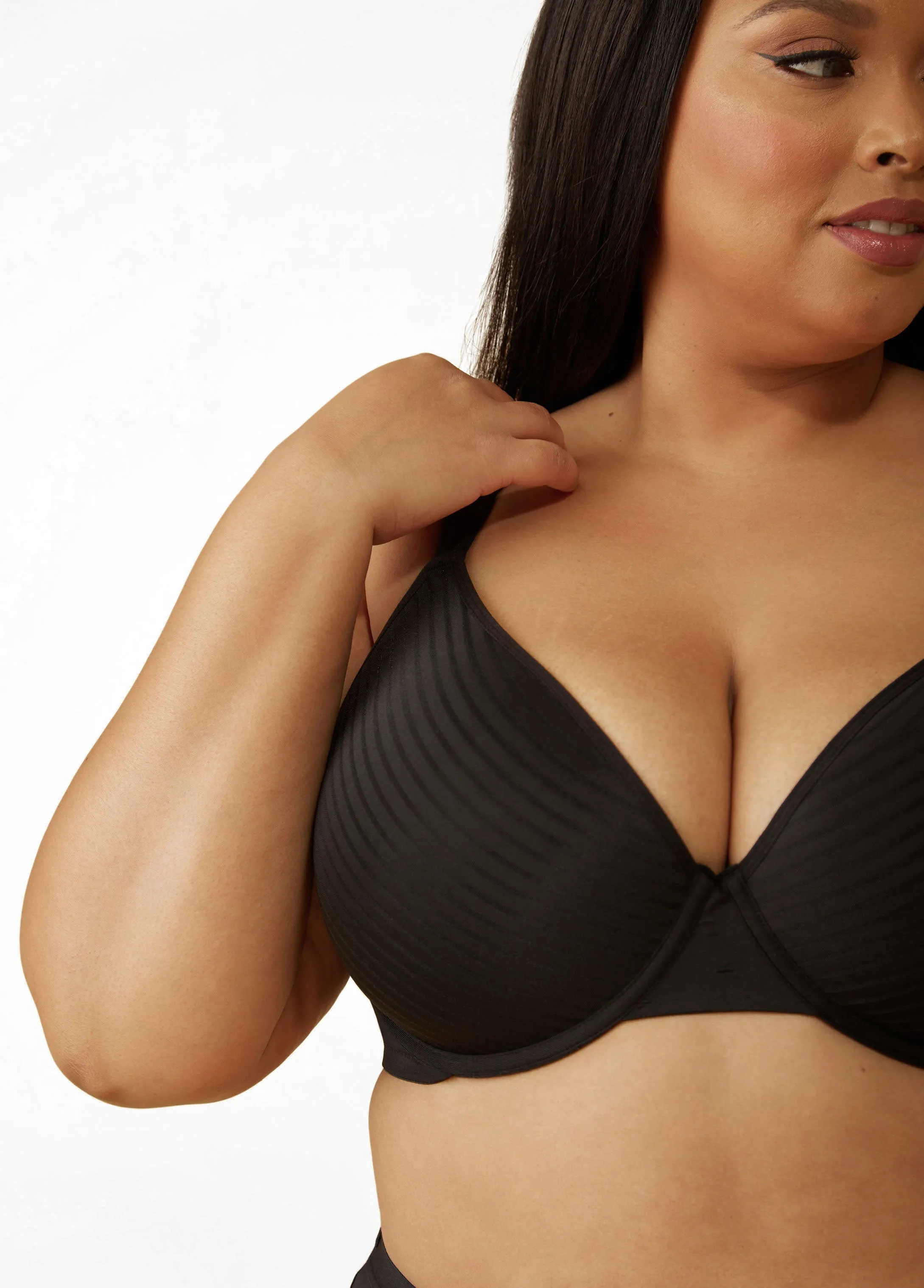 Underwire Spacer Cup T-Shirt Bra sold by Ashley Stewart product image thumbnail 3