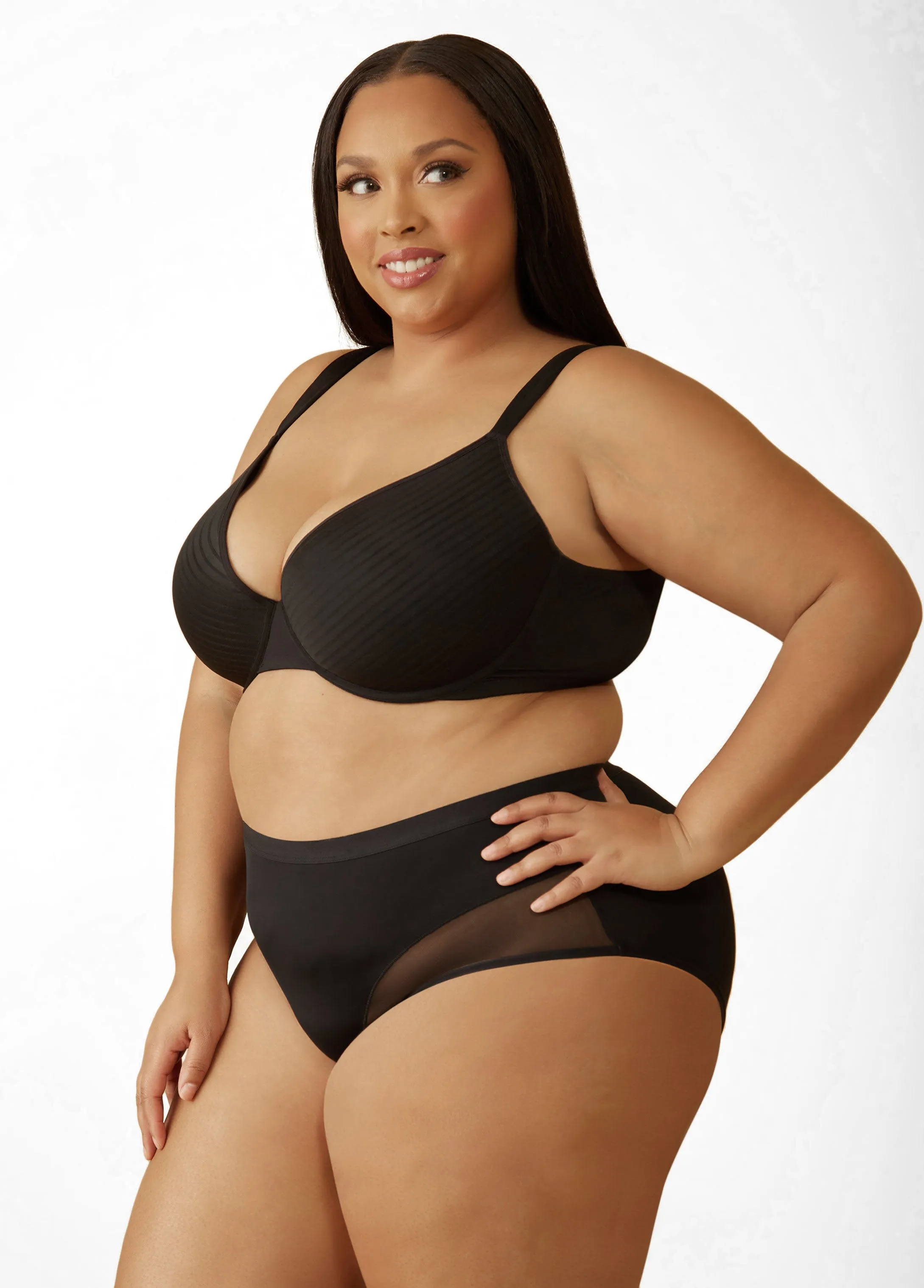 Underwire Spacer Cup T-Shirt Bra sold by Ashley Stewart product image thumbnail 4