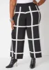 Windowpane Sweater Pants sold by Ashley Stewart