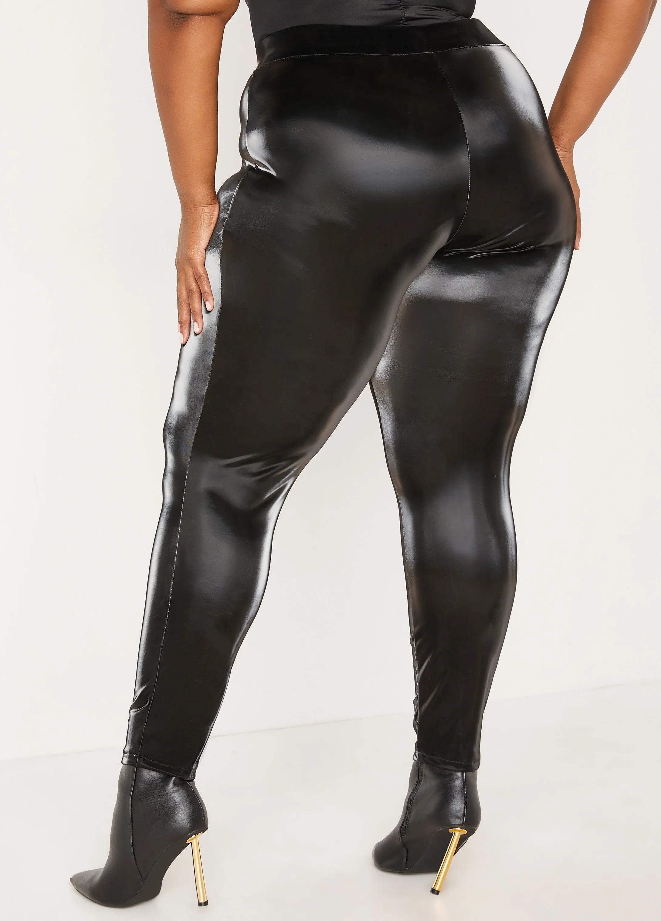 High Rise Liquid Leggings sold by Ashley Stewart product image thumbnail 2