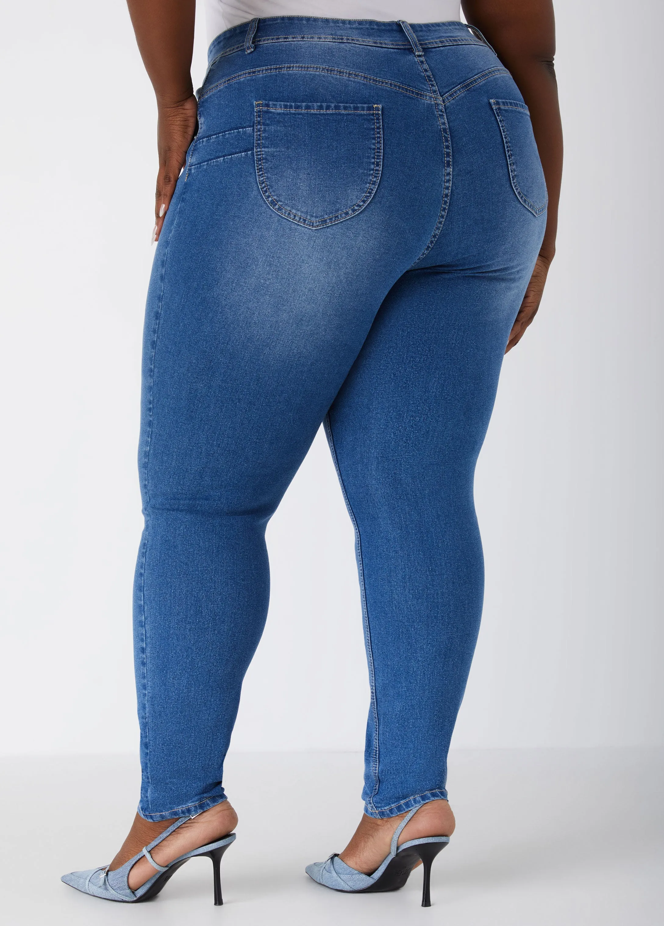 Fearless Skinny Jeans sold by Ashley Stewart product image thumbnail 2