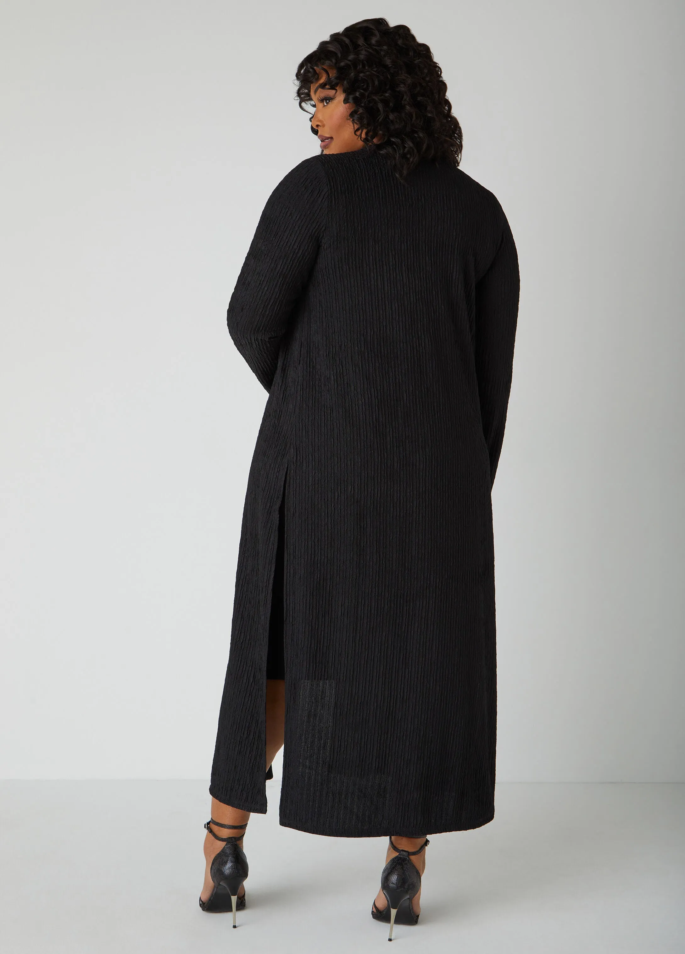 Textured Duster sold by Ashley Stewart product image thumbnail 2