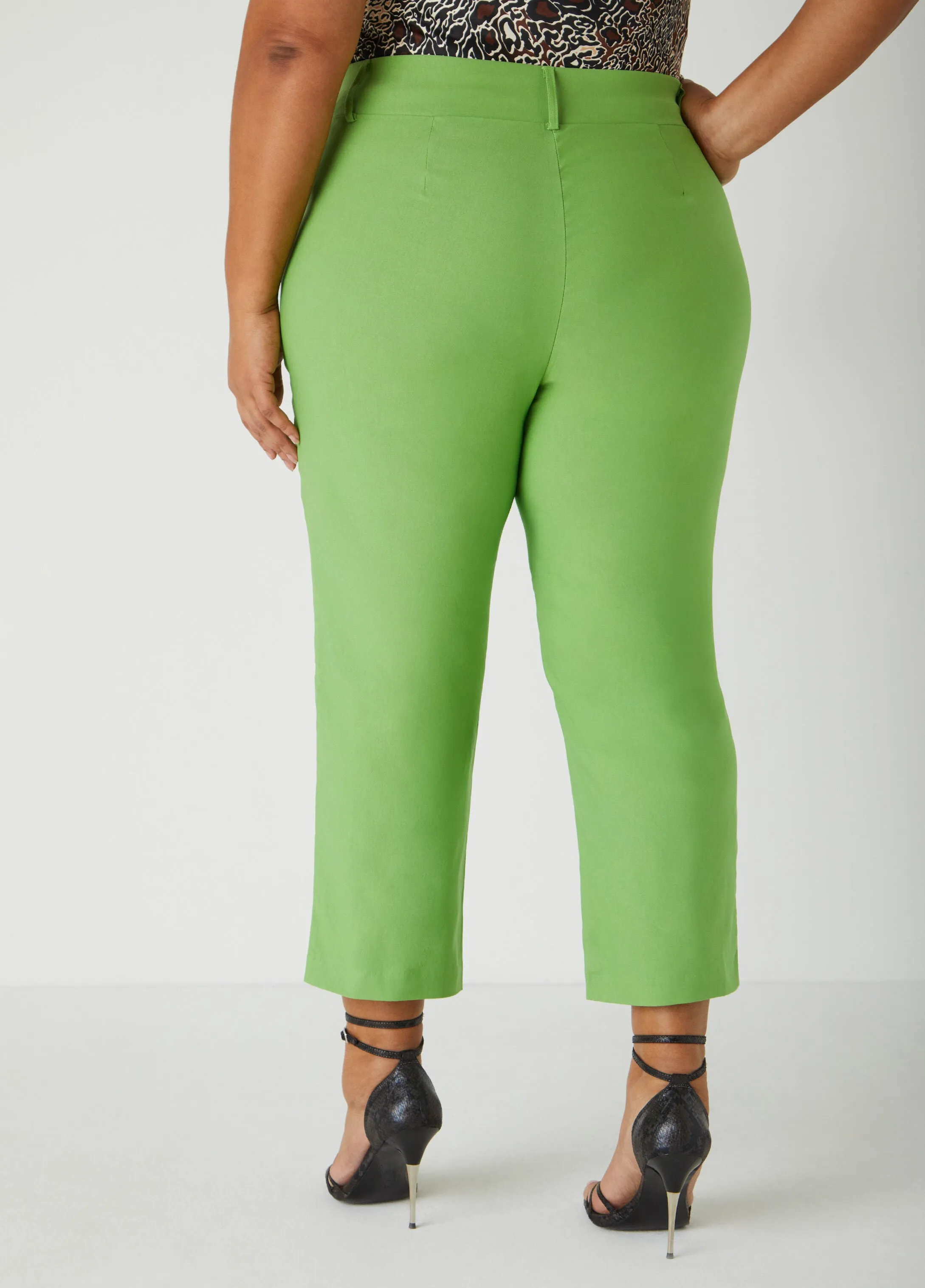 Millennium Stretch Twill Capris sold by Ashley Stewart product image thumbnail 2