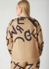 Alphabet Print Pullover sold by Ashley Stewart
