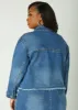 Grommet Denim Jacket sold by Ashley Stewart