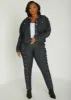 Laced Up Denim Jacket sold by Ashley Stewart