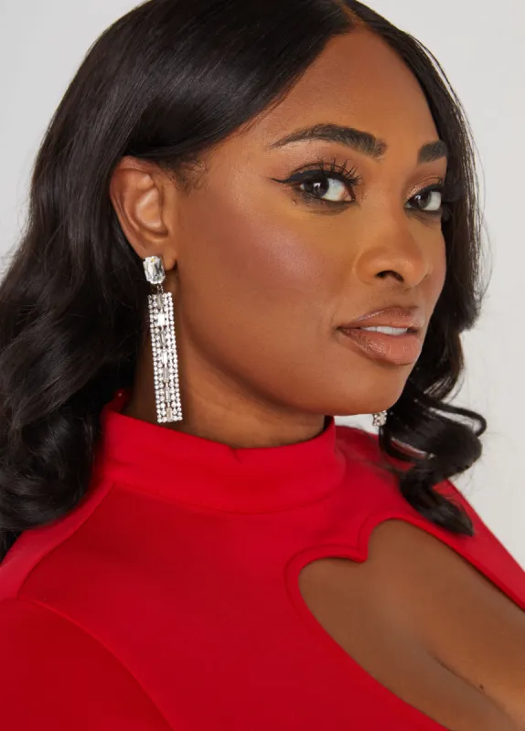 Crystal Earrings sold by Ashley Stewart