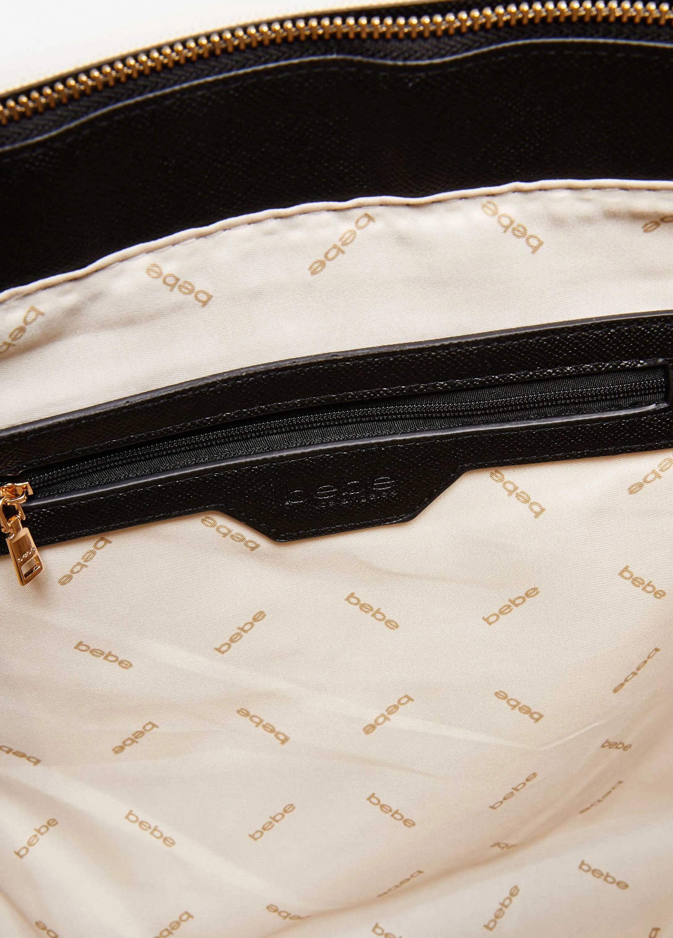 Bebe Paisley Canvas Tote sold by Ashley Stewart product image thumbnail 4