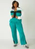 Seamed Striped Track Pants sold by Ashley Stewart