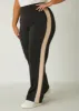 Seamed Striped Track Pants sold by Ashley Stewart