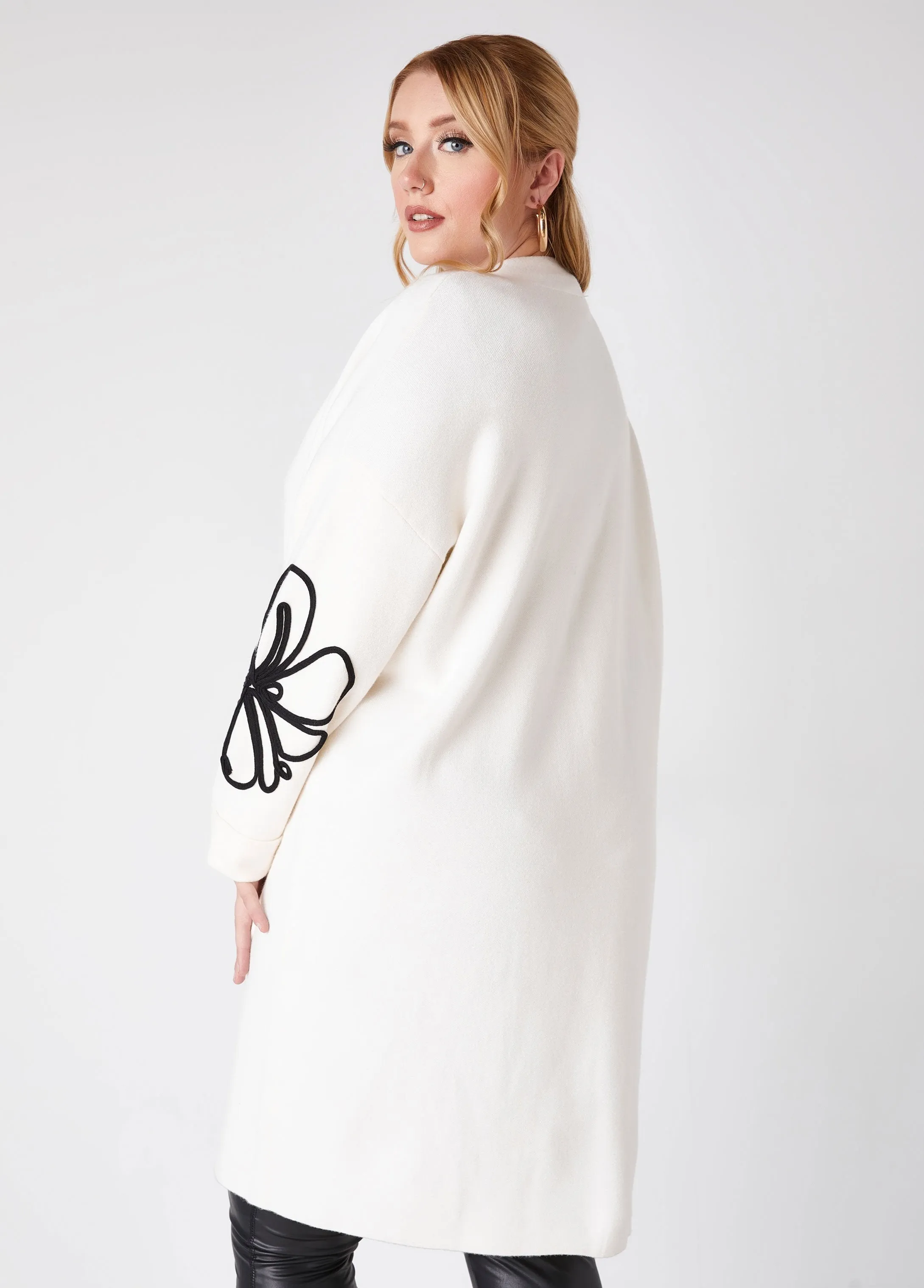 Floral Embroidered Duster sold by Ashley Stewart product image thumbnail 2