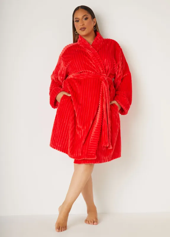 Rene Rofe Belted Robe sold by Ashley Stewart