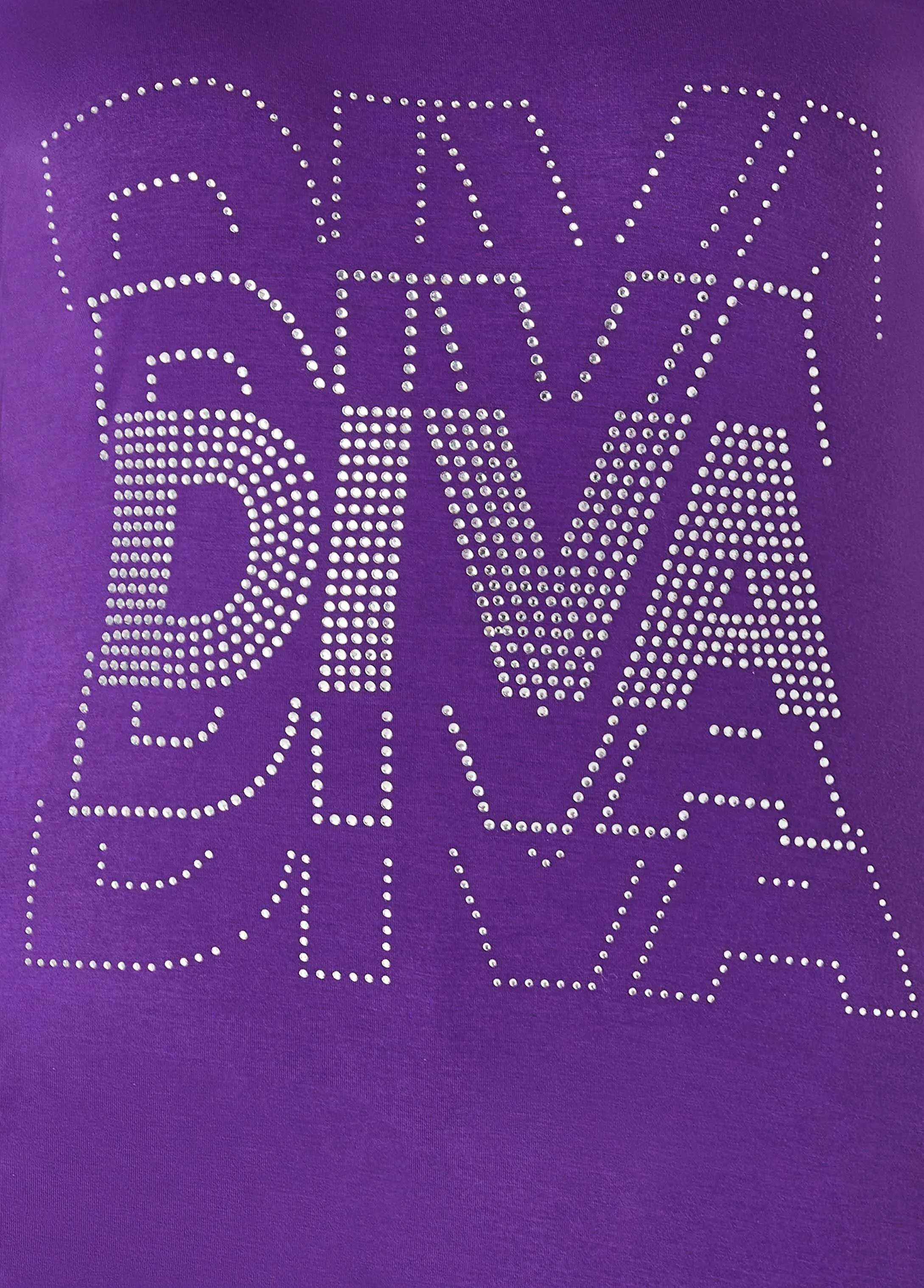Diva Crystal Tee sold by Ashley Stewart product image thumbnail 3