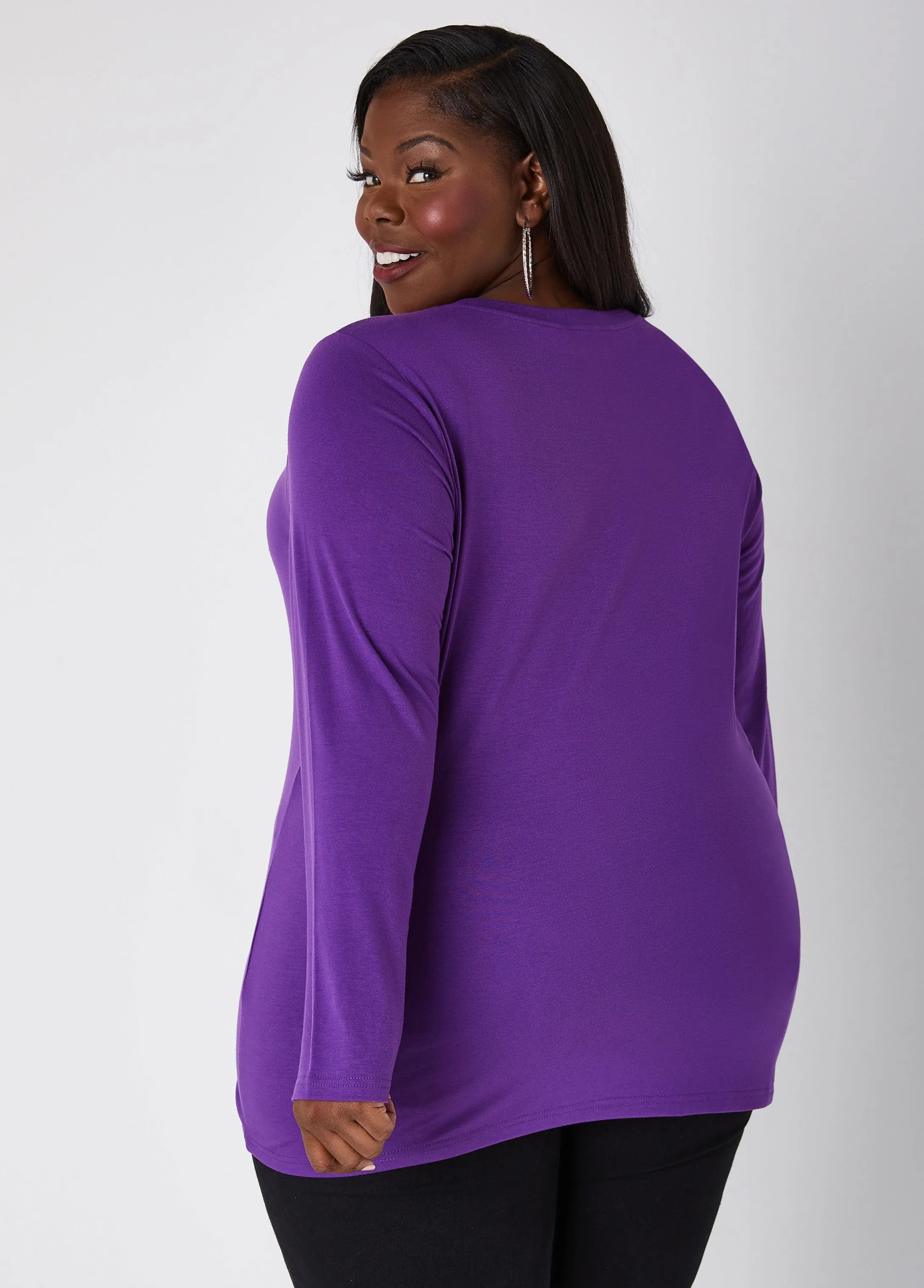 Diva Crystal Tee sold by Ashley Stewart product image thumbnail 2