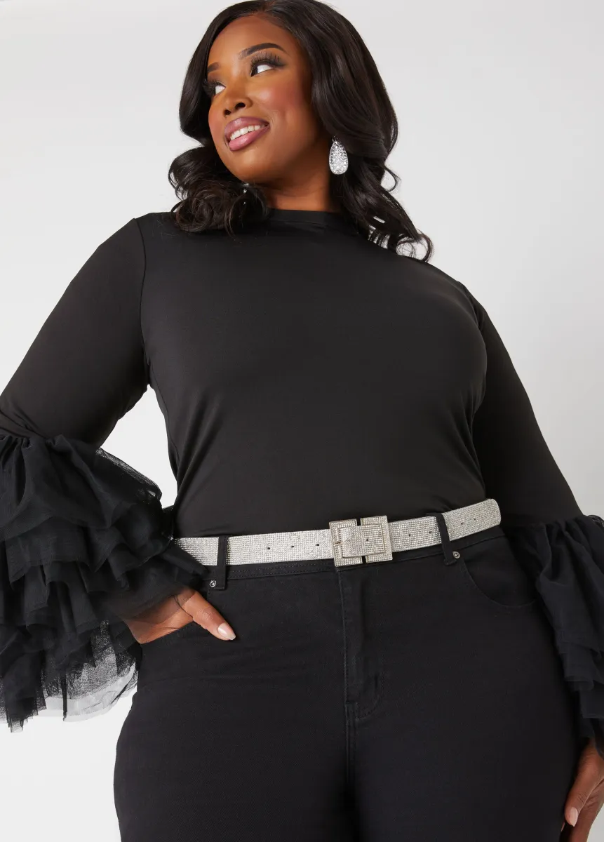 Crystal Waist Belt sold by Ashley Stewart