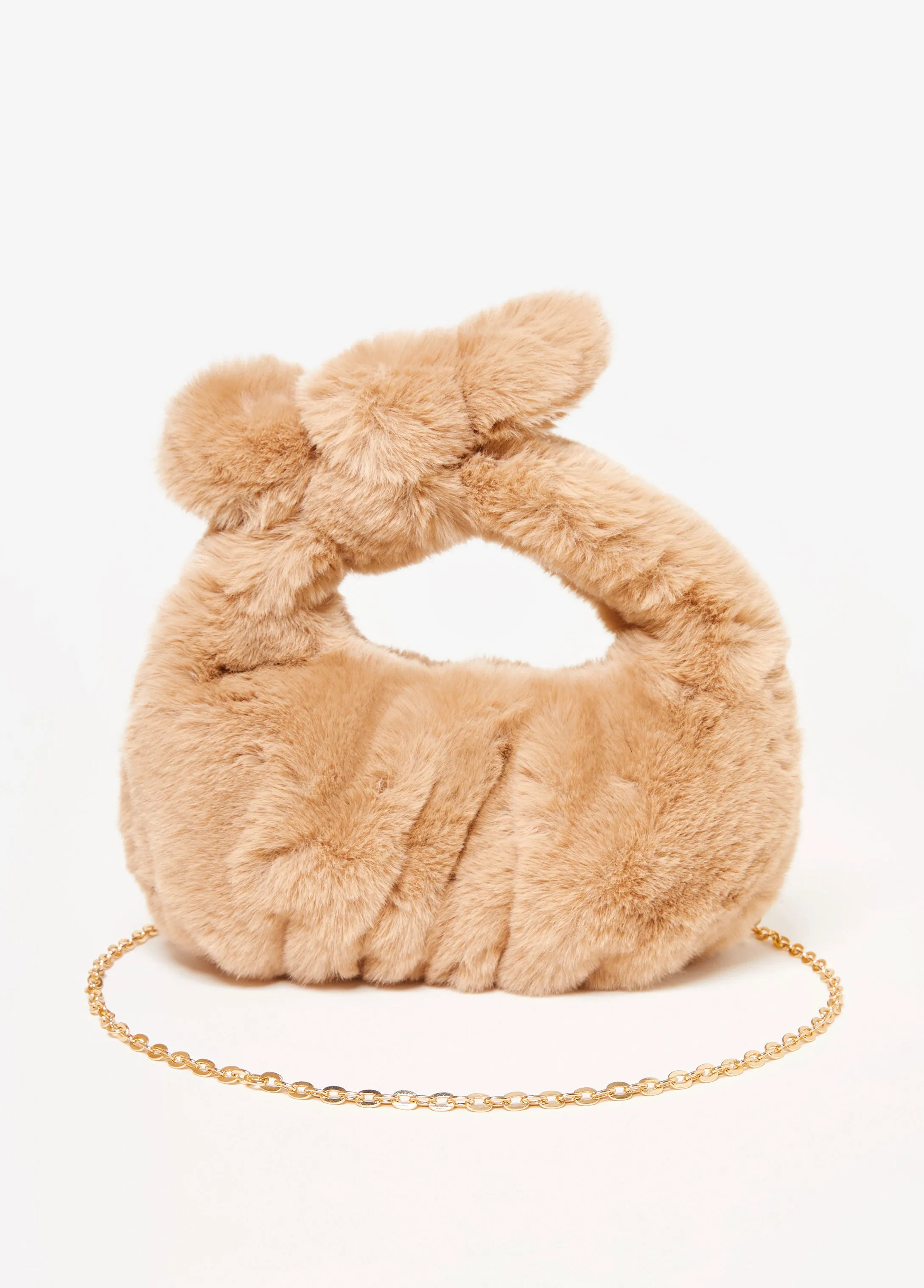 Faux Fur Shoulder Bag sold by Ashley Stewart