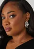 Swirl Silver Tone Earrings sold by Ashley Stewart