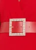Crystal Square Stretch Belt sold by Ashley Stewart
