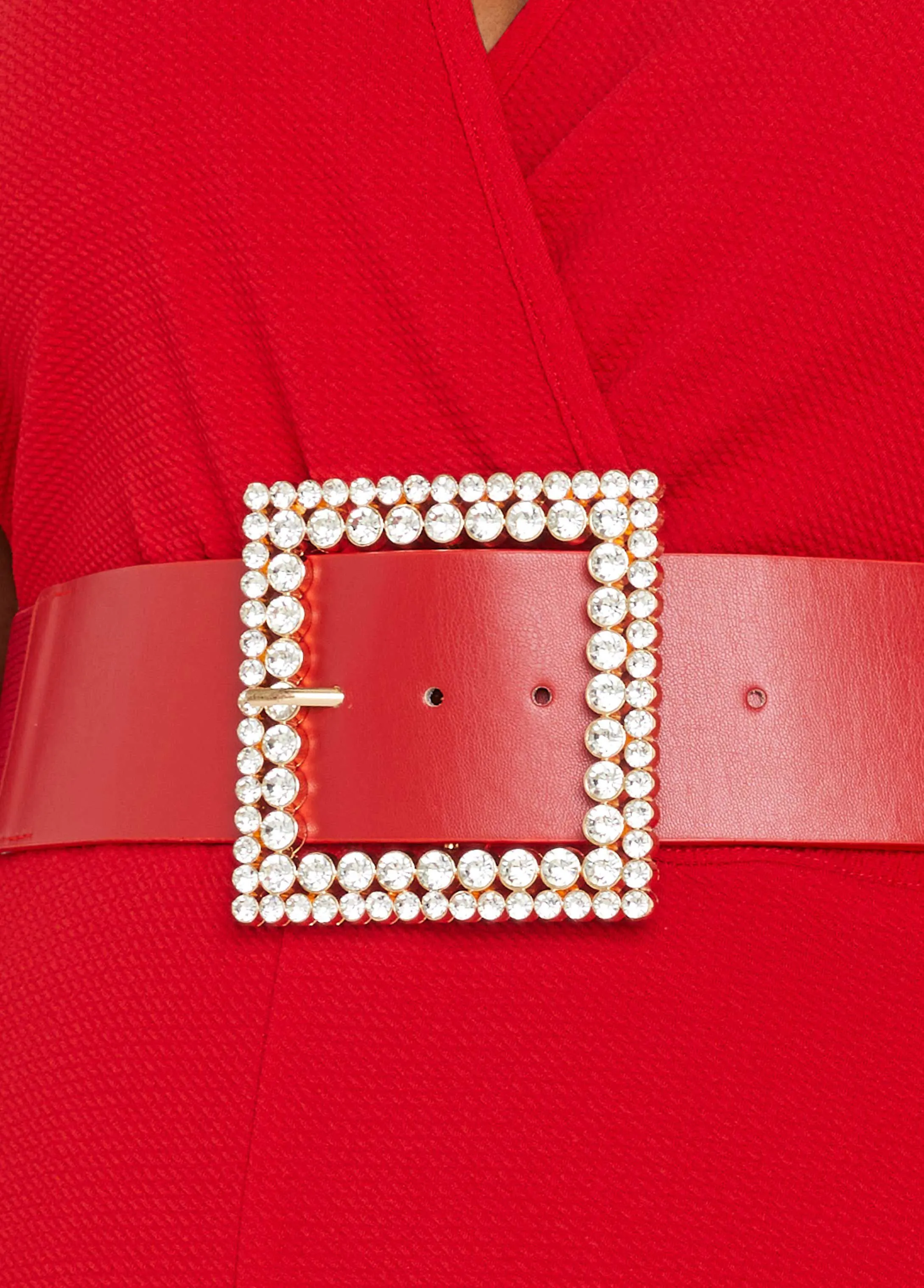 Crystal Square Stretch Belt sold by Ashley Stewart product image thumbnail 2