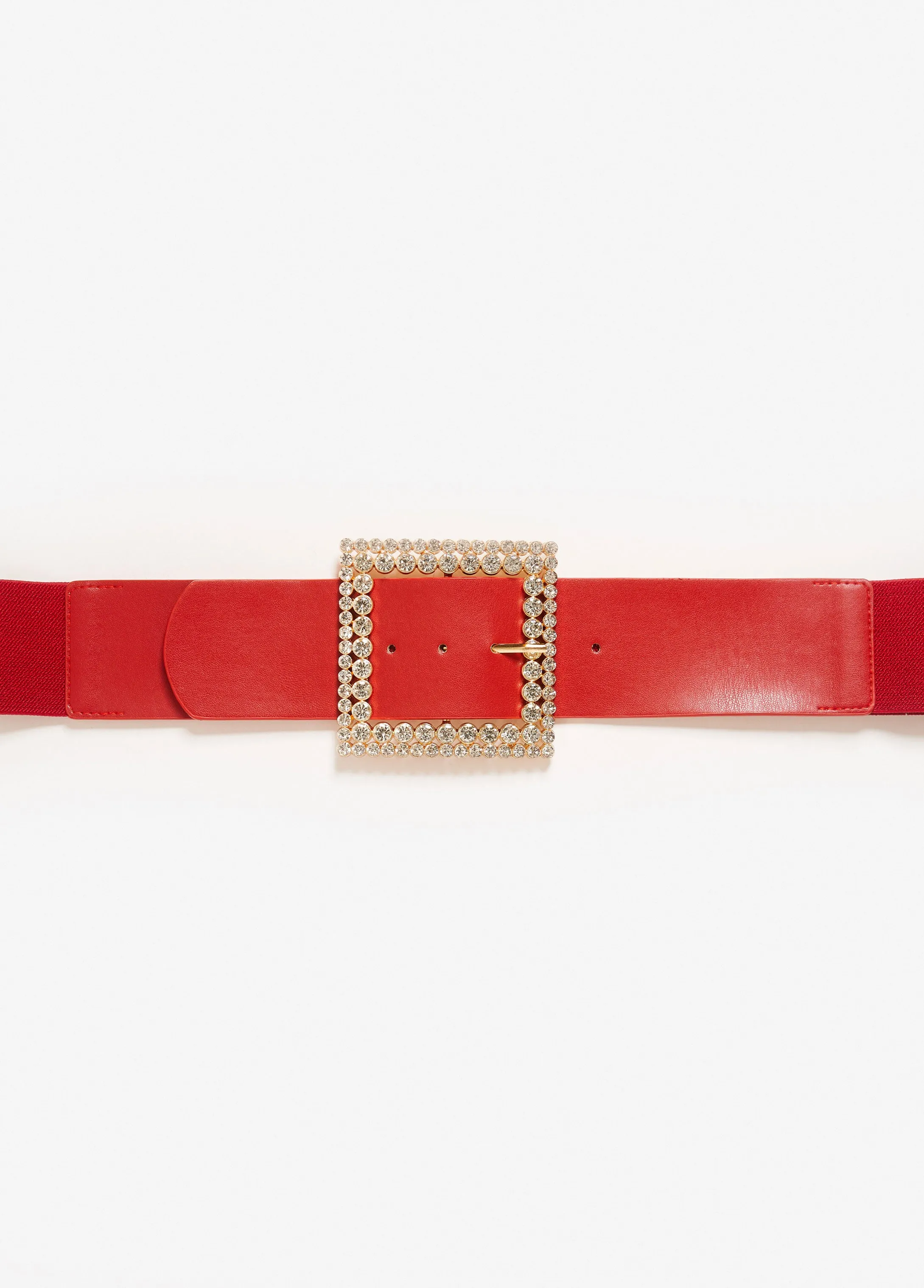 Crystal Square Stretch Belt sold by Ashley Stewart product image thumbnail 3