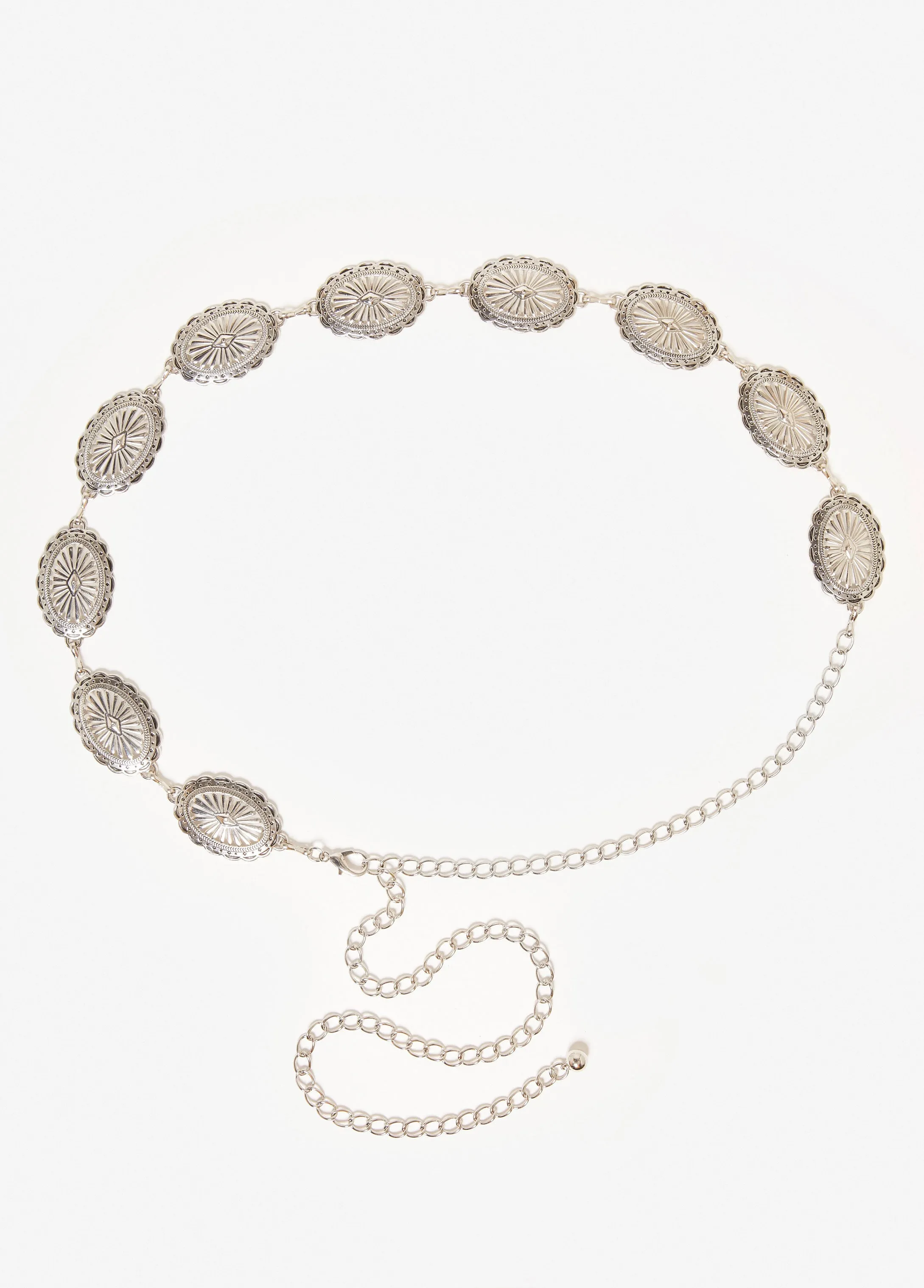 Medallion Chain Belt sold by Ashley Stewart product image thumbnail 2