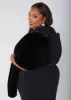 Satin Lined Faux Fur Shawl sold by Ashley Stewart