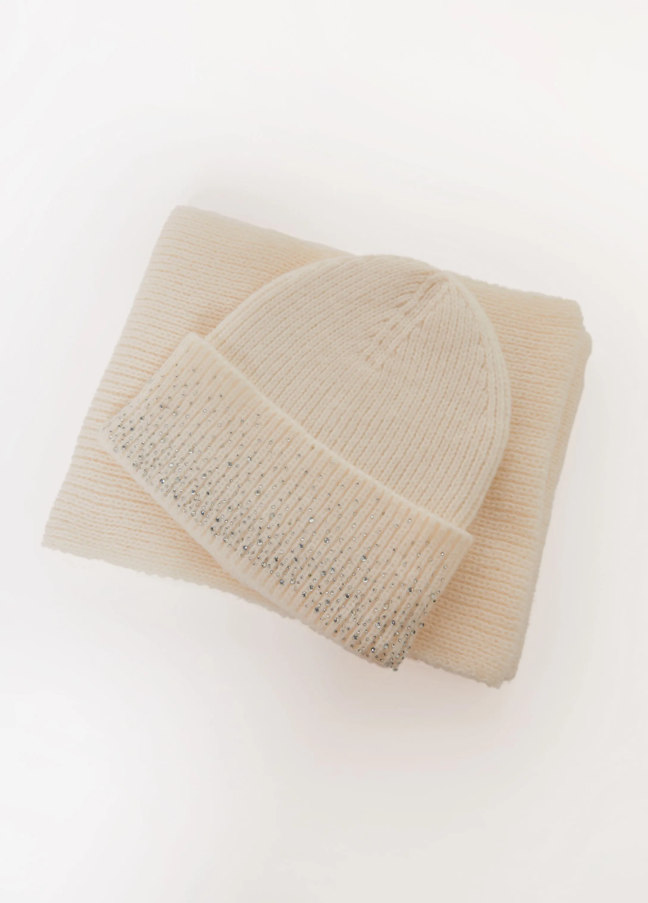 Crystal Scarf And Hat Gift Set sold by Ashley Stewart product image thumbnail 3