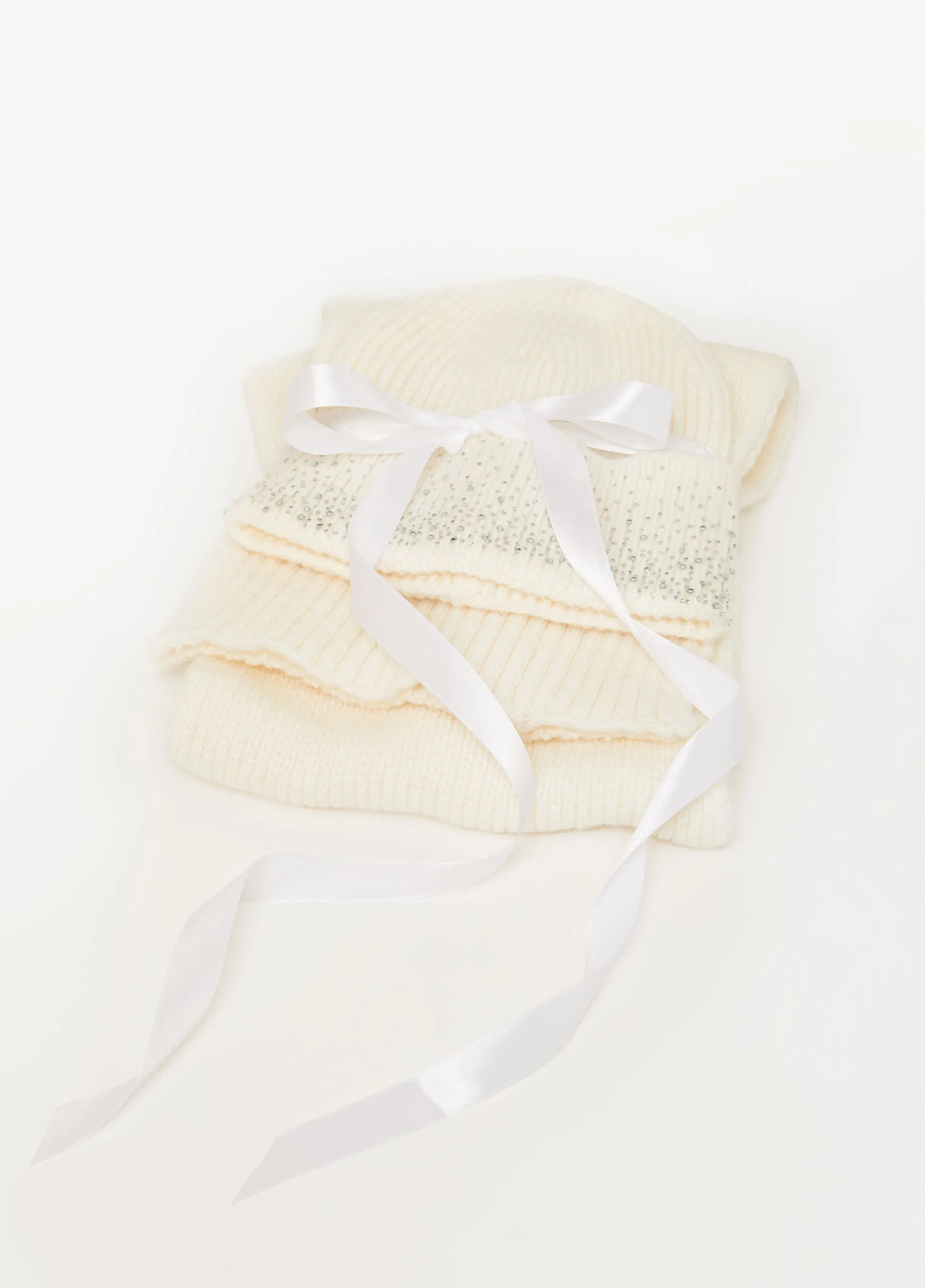 Crystal Scarf And Hat Gift Set sold by Ashley Stewart product image thumbnail 2