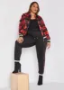 Floral Track Jacket sold by Ashley Stewart