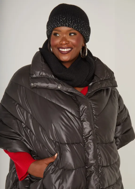 Crystal Hat And Scarf Gift Set sold by Ashley Stewart