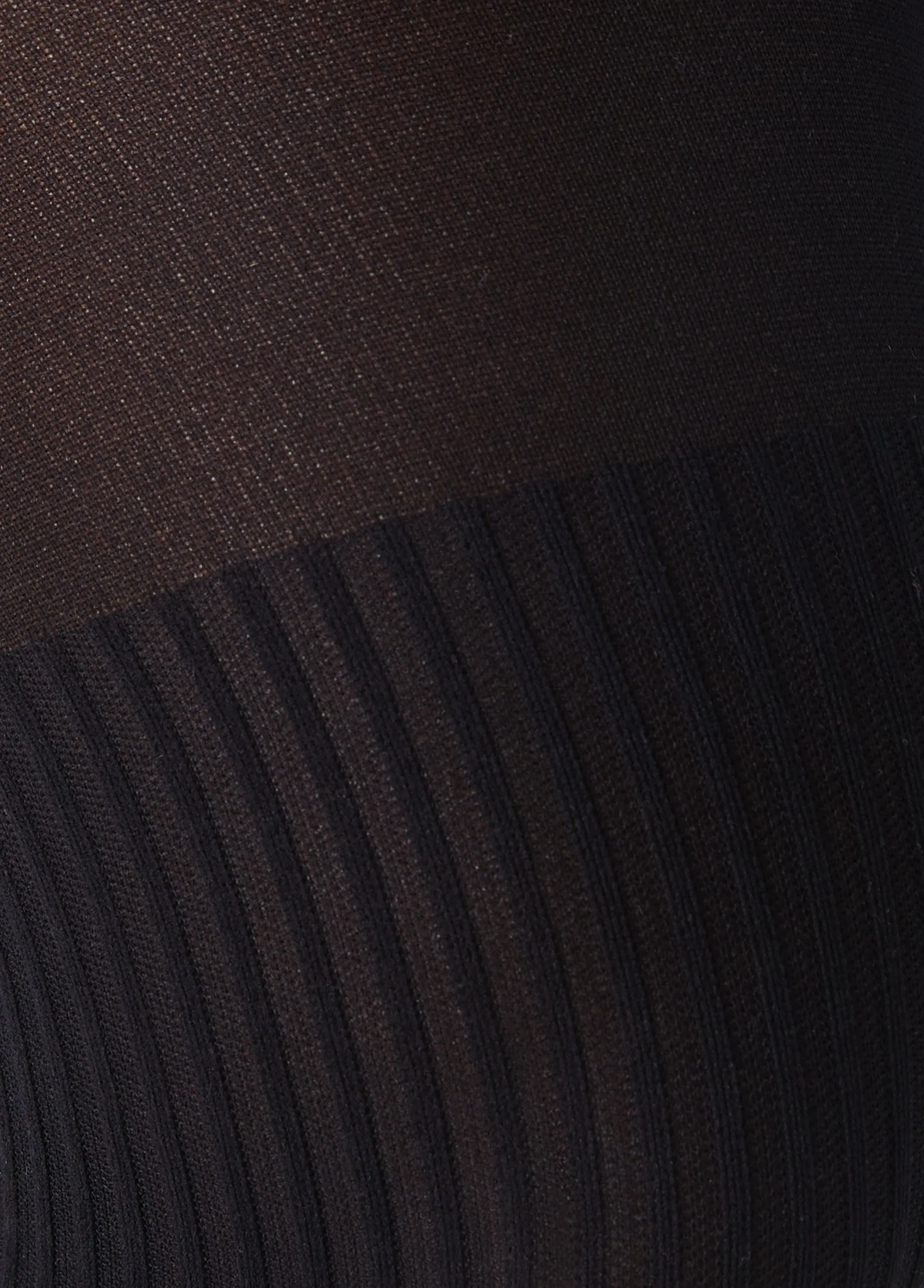 50 Denier Ribbed Footed Tights sold by Ashley Stewart product image thumbnail 3