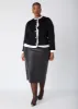 Faux Leather Midi Skirt sold by Ashley Stewart