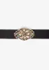 Iridescent Crystal Stretch Belt sold by Ashley Stewart