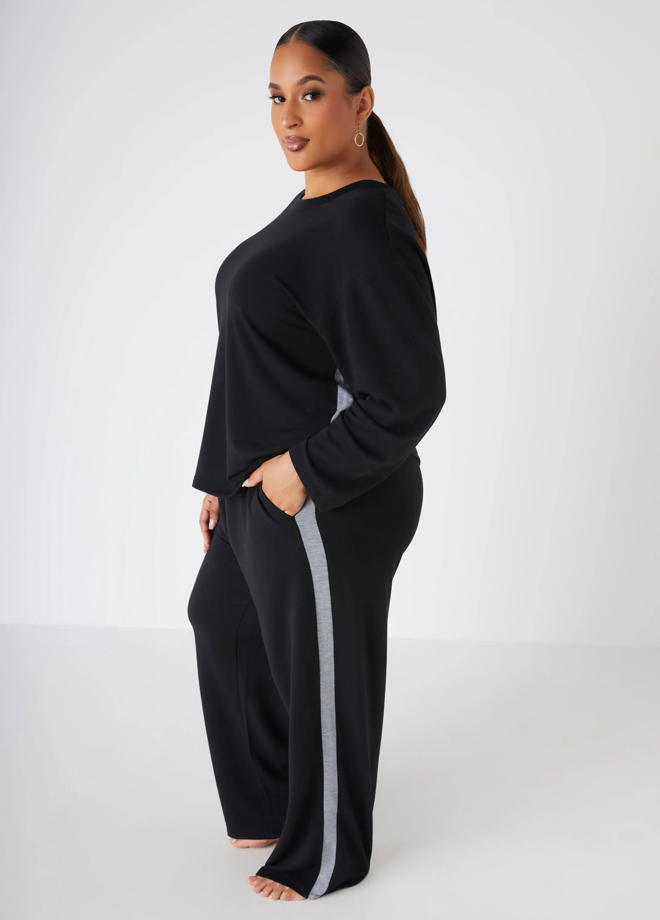 Jones New York PJ Set sold by Ashley Stewart product image thumbnail 3