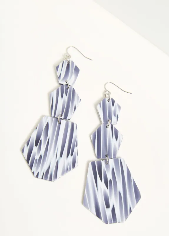 Printed Disc Drop Earrings sold by Ashley Stewart