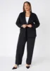 High Rise Ponte Trousers sold by Ashley Stewart